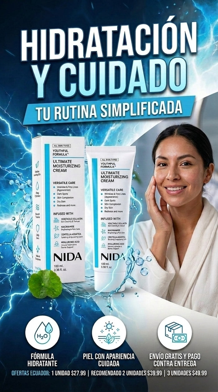NIDA Cream crema hidratante facial 100 ml